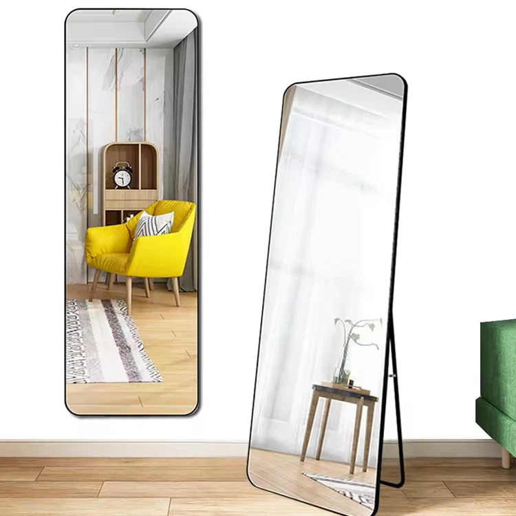 Silver Full Length Floor Mirror